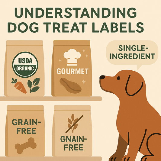 Dog Treat Label Buzzwords: What They Really Mean for Your Pup