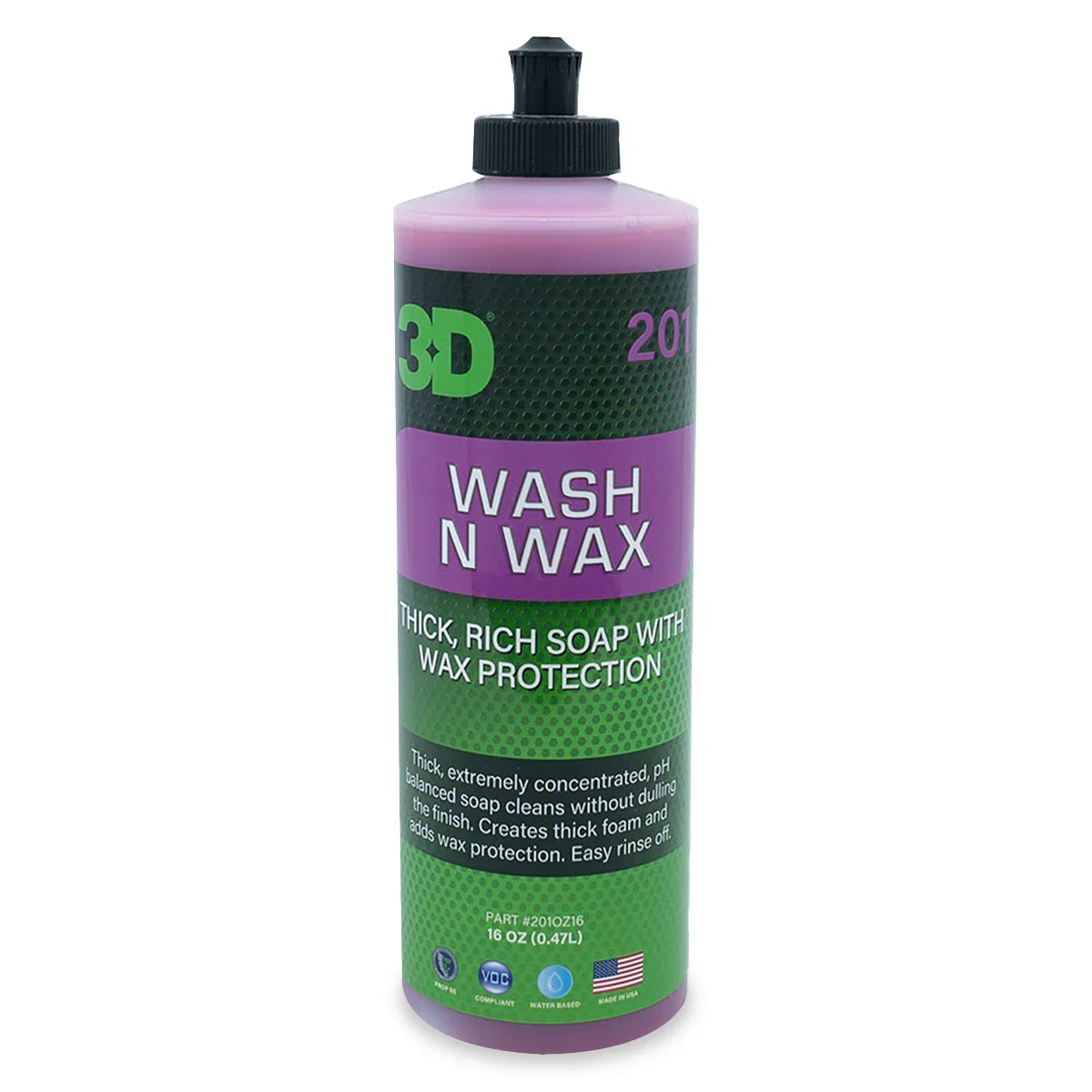 3D Wash N Wax, 16 oz