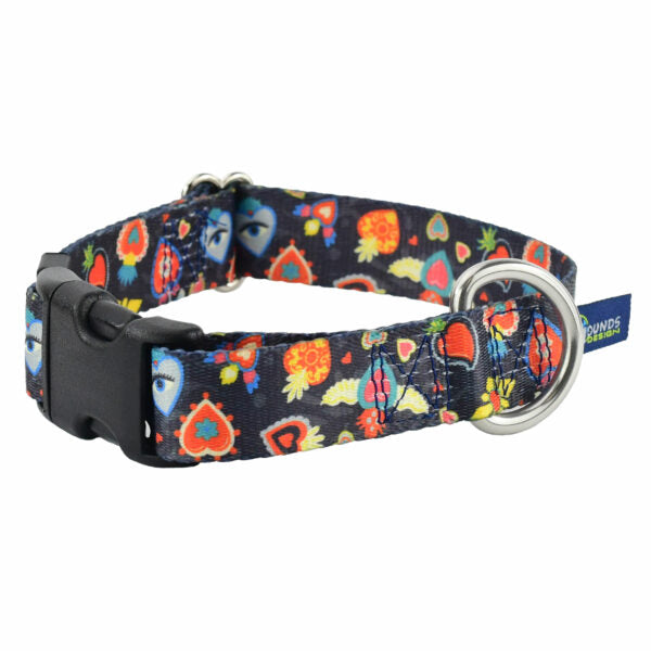Gothic Hearts EarthStyle Dog Collar