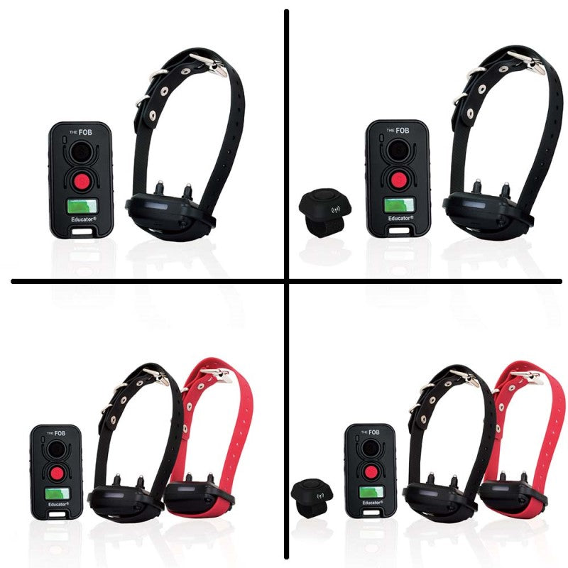 Educator FE-562B two-dog remote training system with finger button
