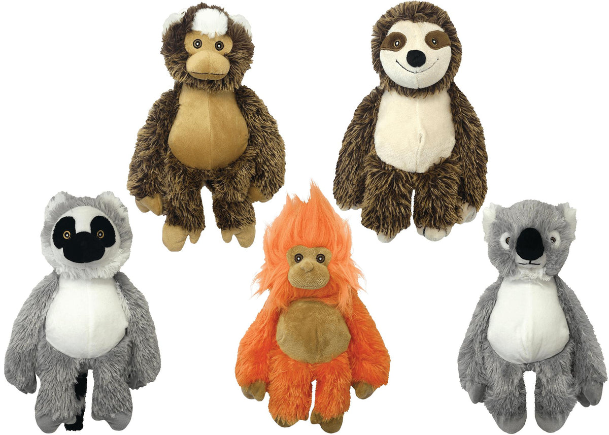 Multipet Bark Buddy Animals - Assorted Animals 10"