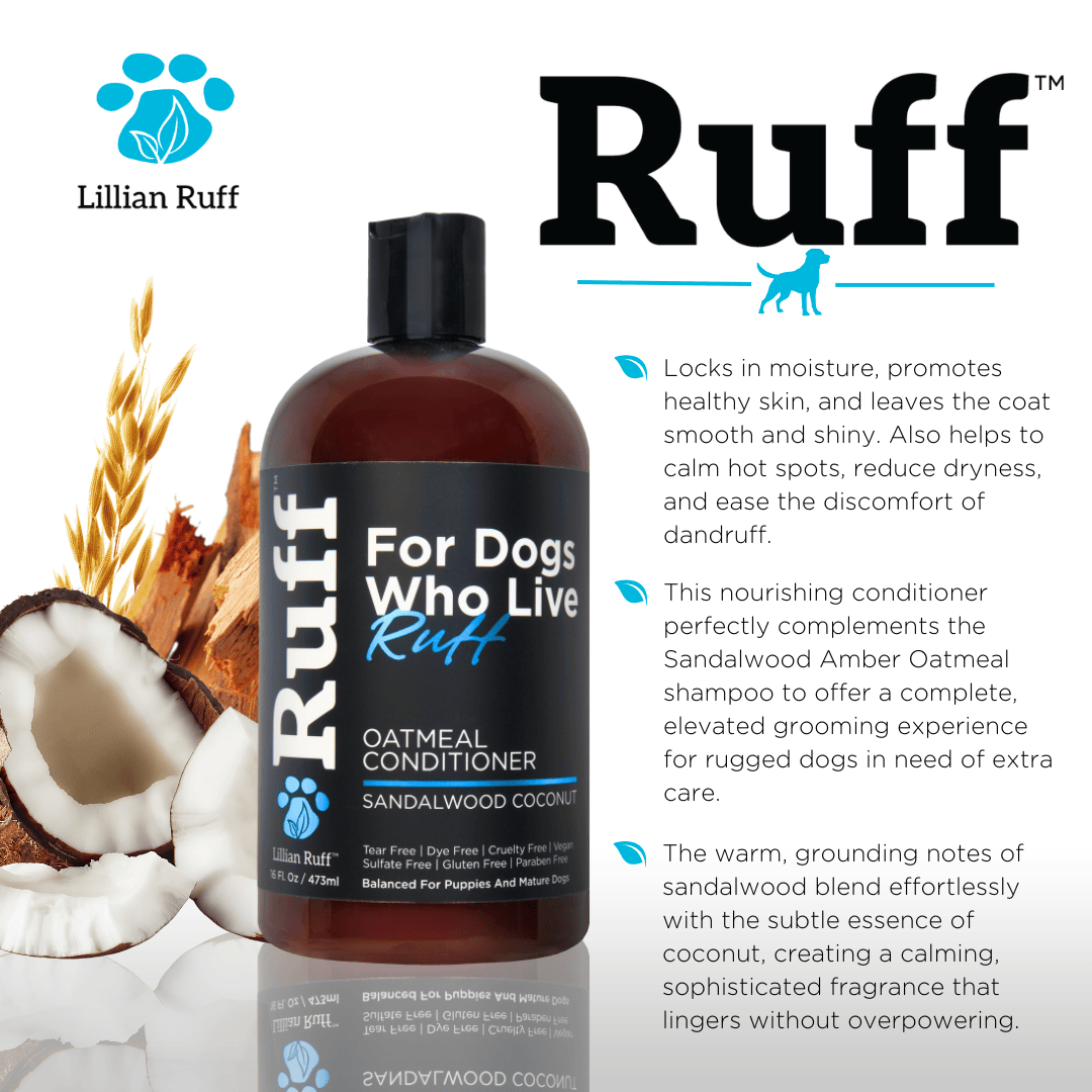 Sandalwood Coconut Oatmeal Conditioner 16 oz