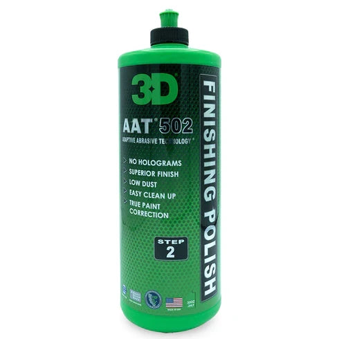 3D 502 AAT Finishing Polish, Quart
