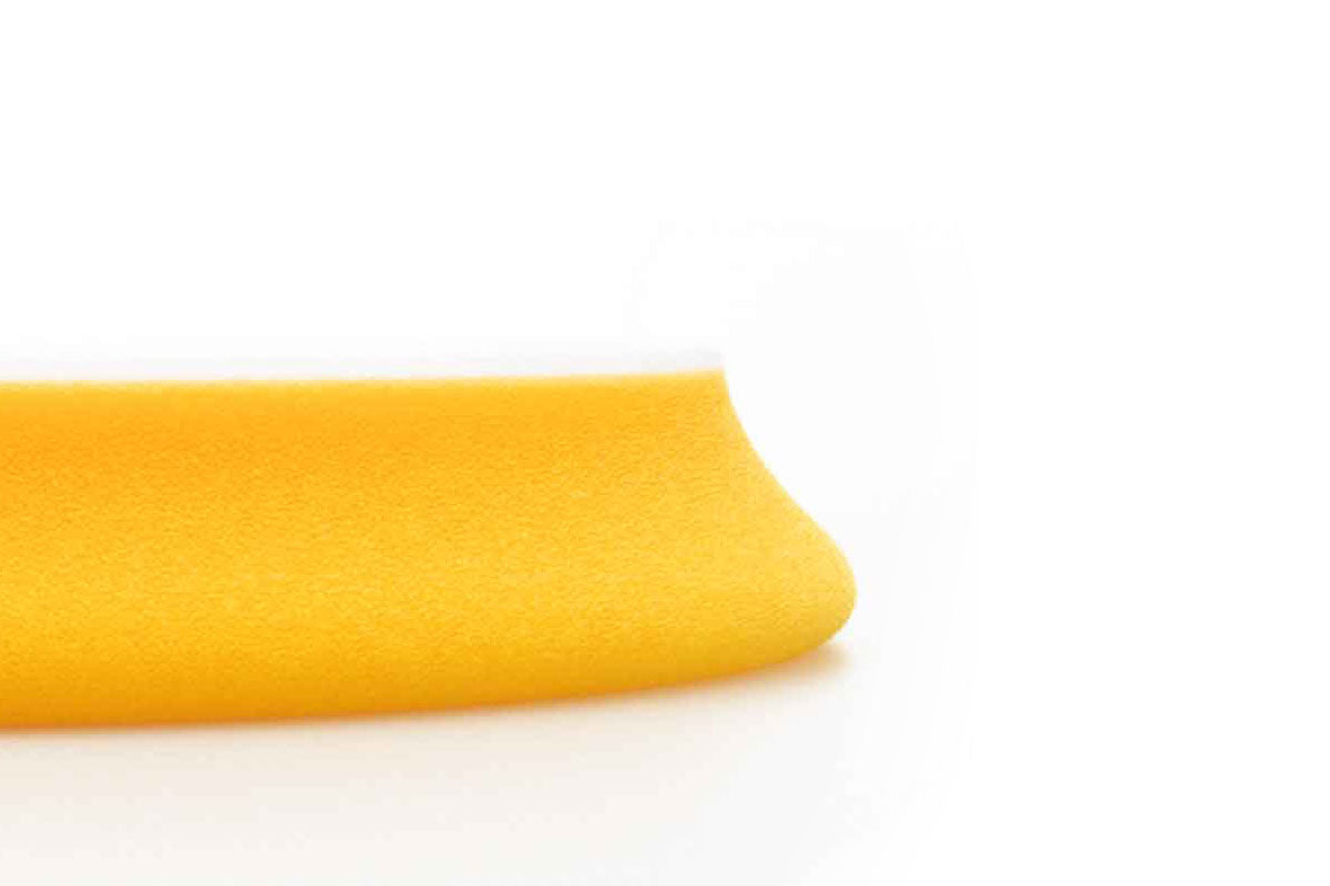 RUPES D-A Fine Foam Polishing Pad, 7 in Yellow