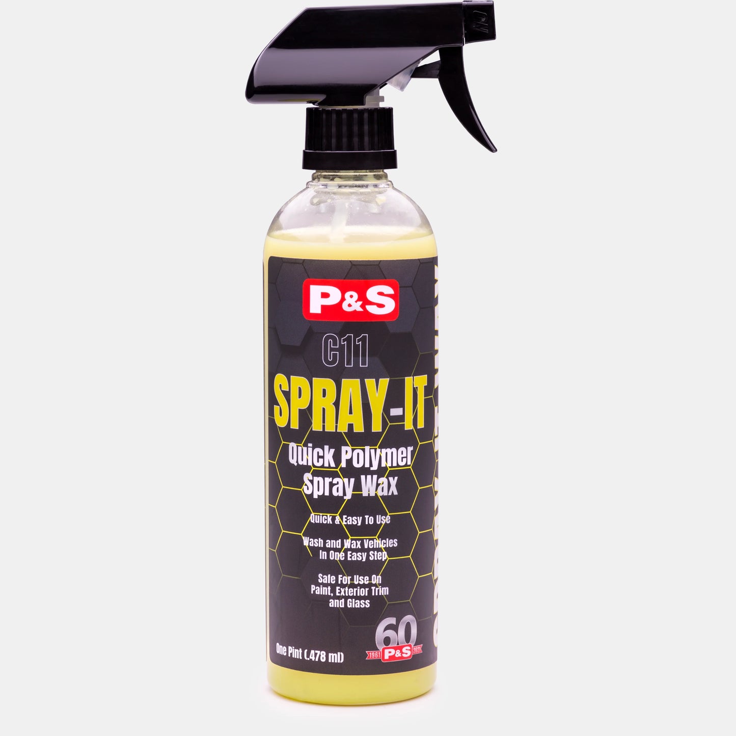 P&S Spray-It Quick Polymer Wax, Pint