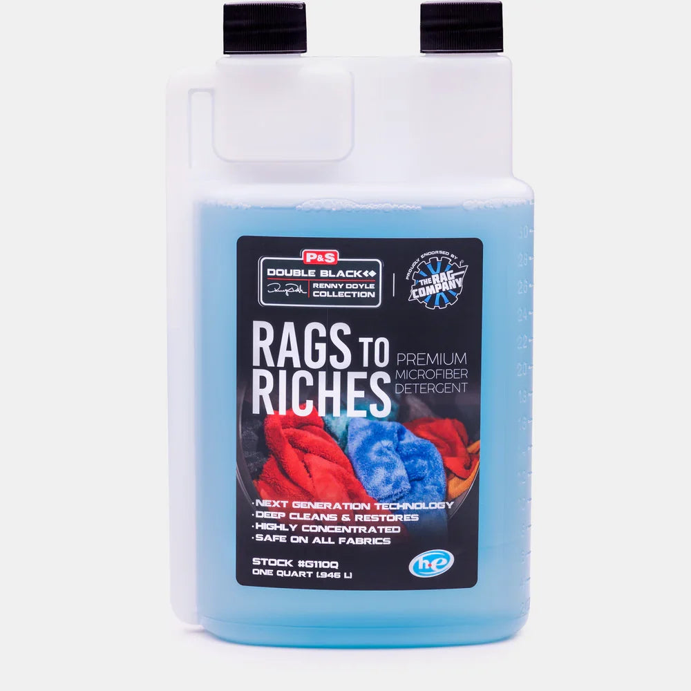 P&S Rags to Riches Microfiber Detergent, Quart