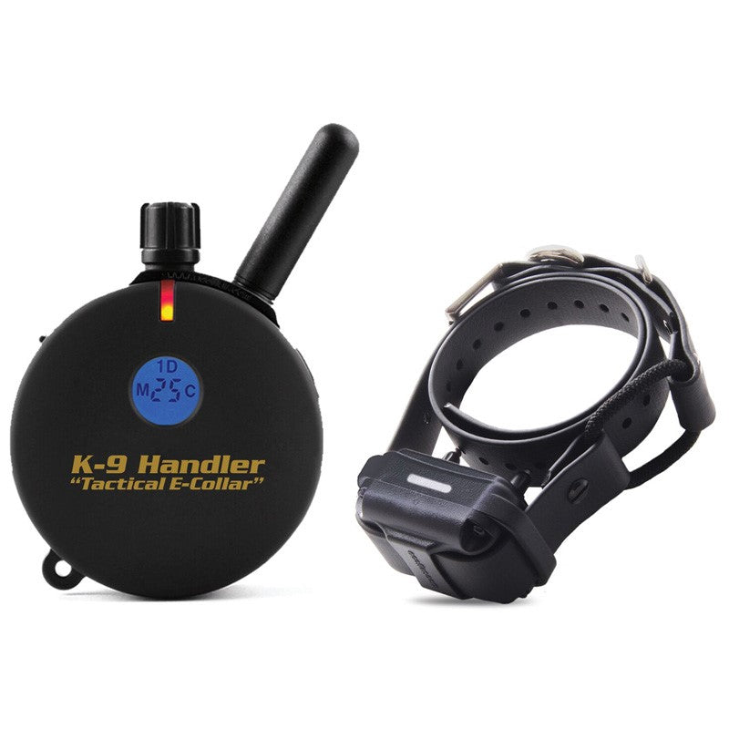 K9 Handler K9-800 big dog remote trainer on 33 inch bungee collar