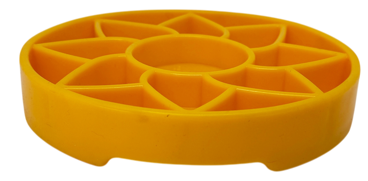 Sunflower Softie eTray Slow Feeder Bowl