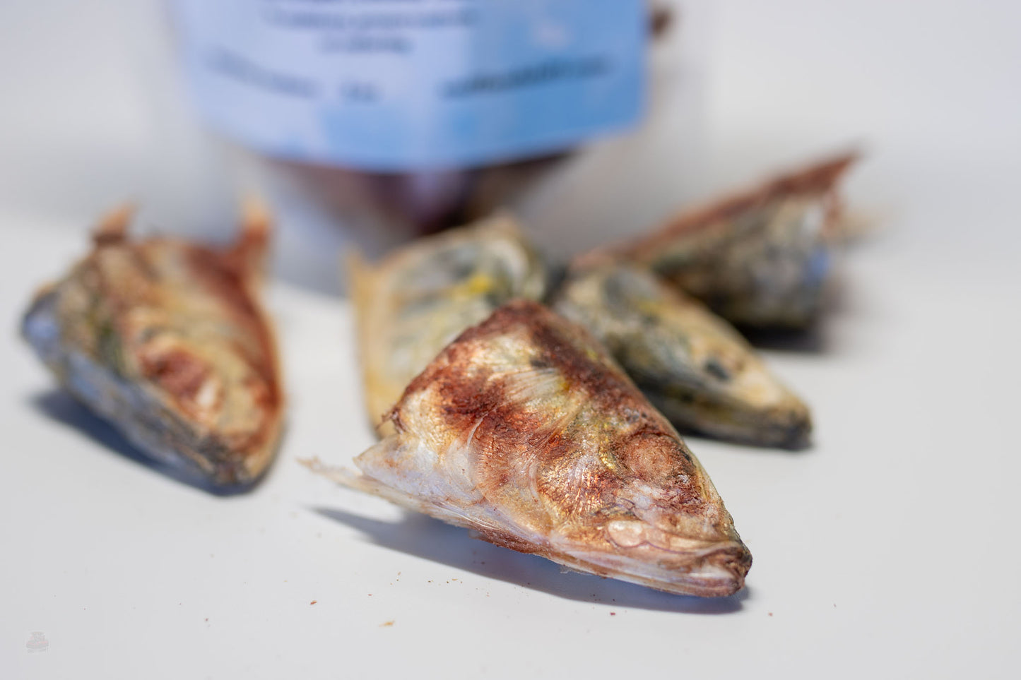 sardine head pet treats - freeze dried fish - dog and cat treats