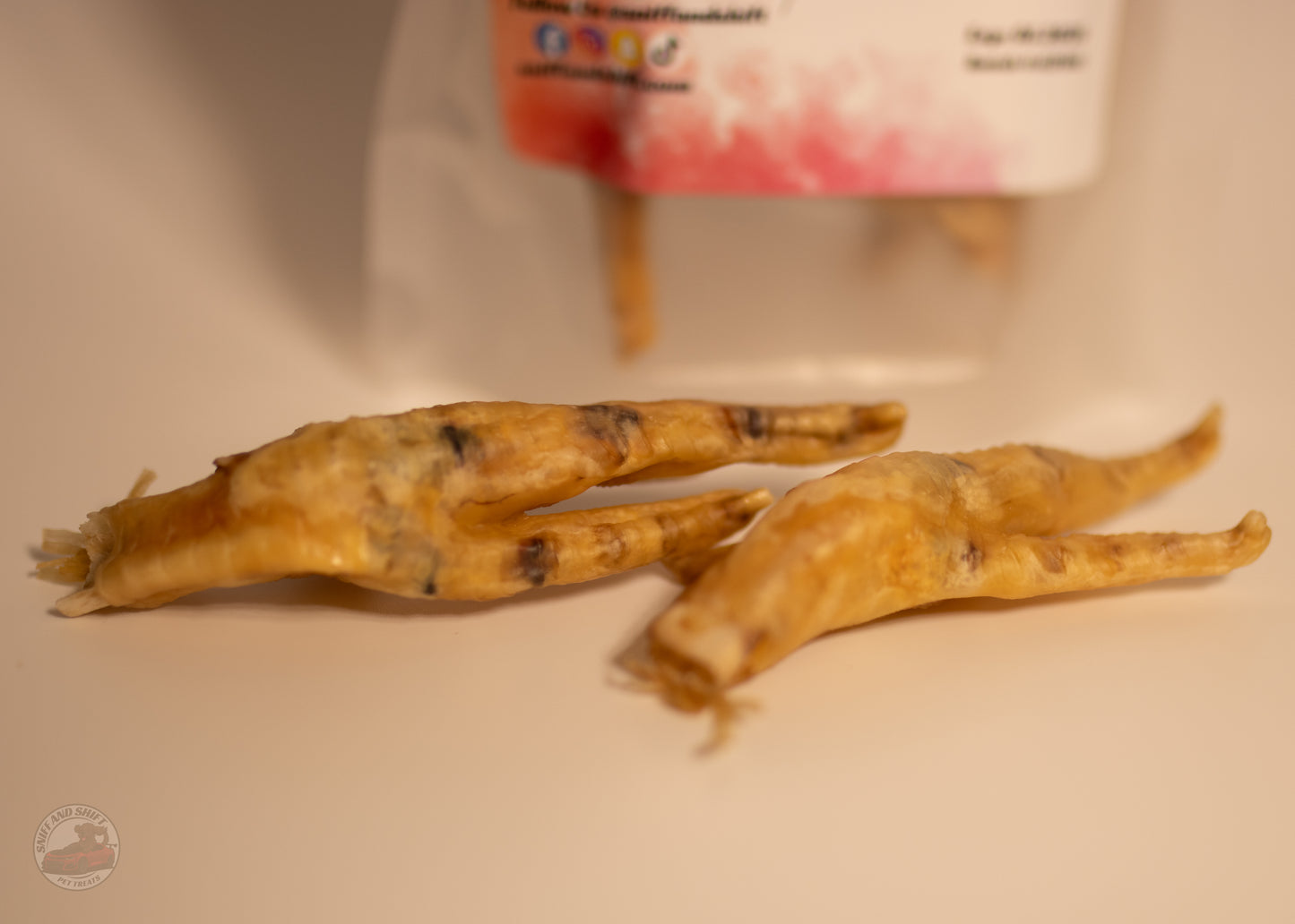 Sniff and Shift Air-Dried Chicken Feet – Crunch Into Natural Goodness!
