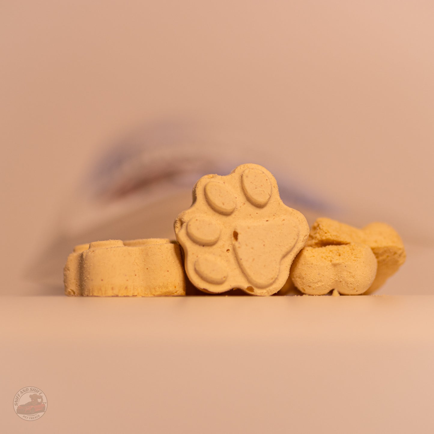 Pup-Ornaut Freeze-Dried Dog Ice Cream — Banana Peanut Butter