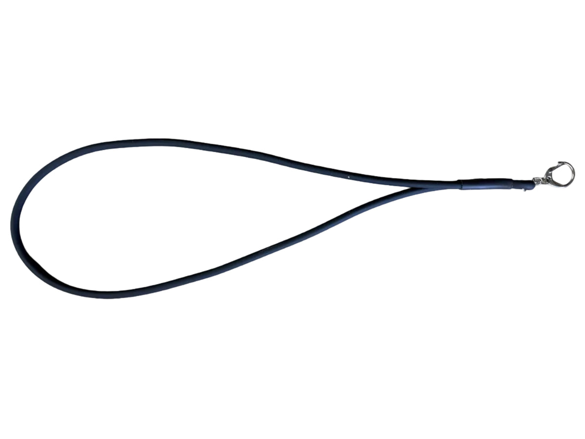 Barrows Lanyard gun dog whistle lanyard by Barrows Outdoor in black Biothane