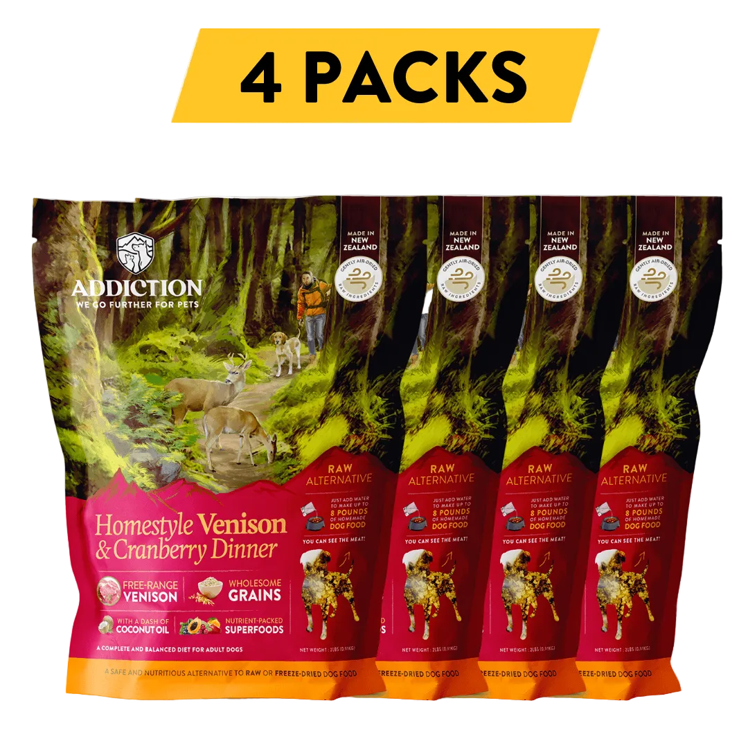 Homestyle Venison & Cranberry Air-Dried Dog Food