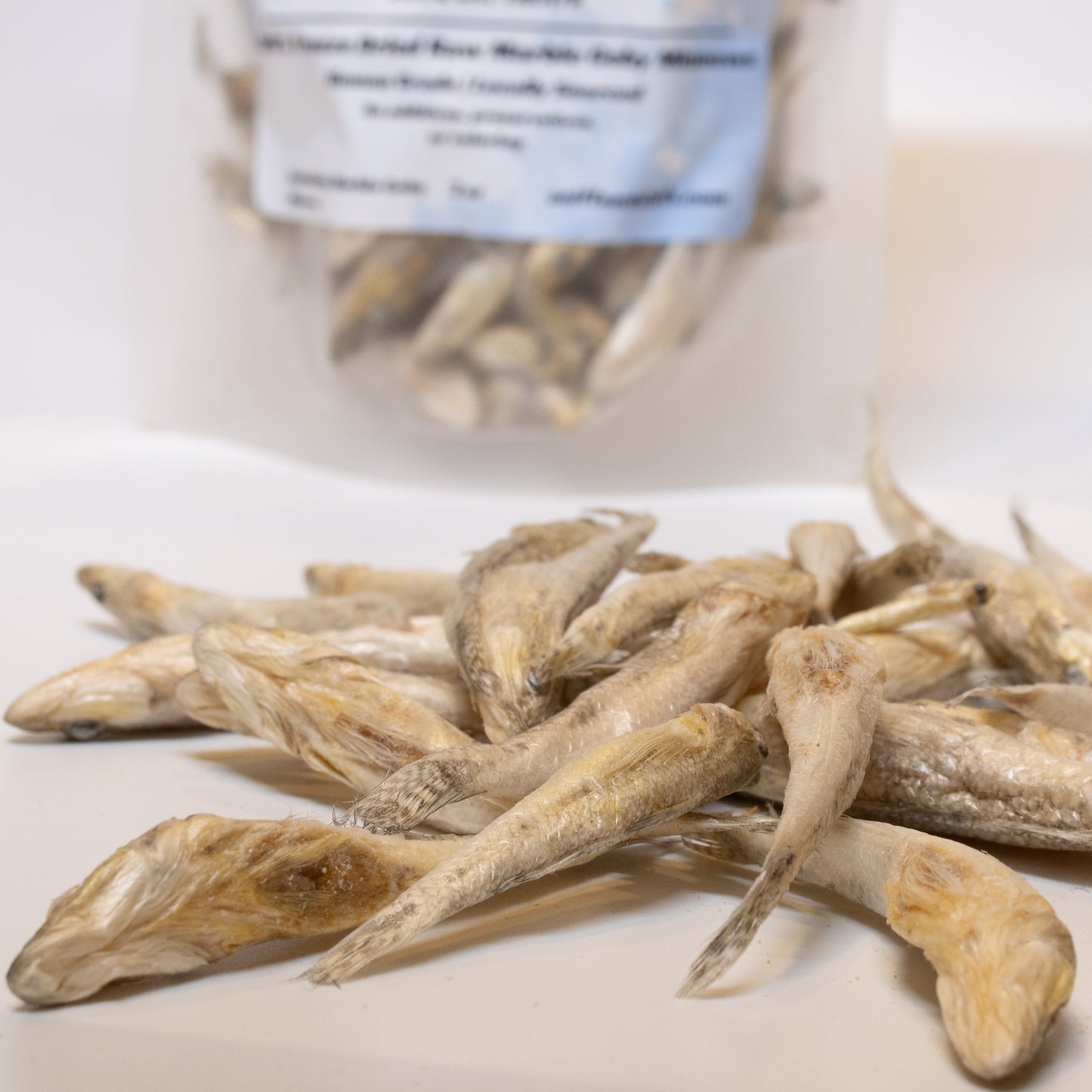 Freeze Dried Wild Caught Minnows for Dogs and Cats