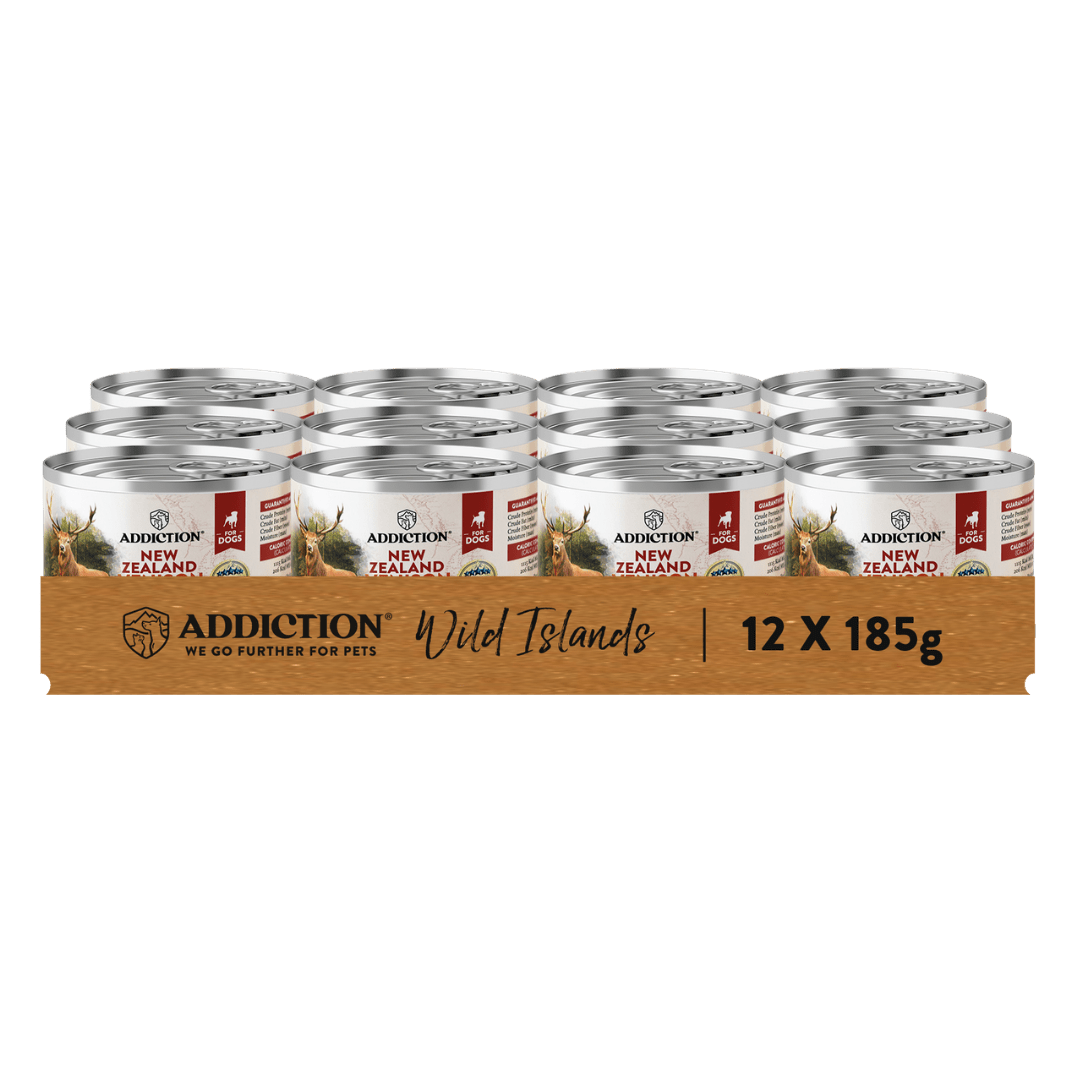 Wild Islands Venison Canned Dog Food 185g