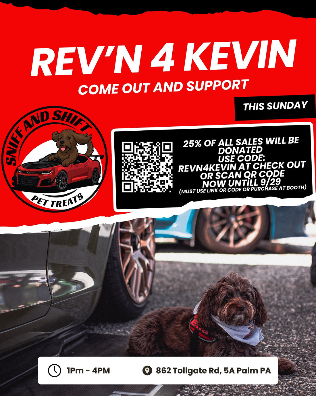 We’re so happy to be a part of this amazing event honoring Kevin, Sniff and Shift on Instagram