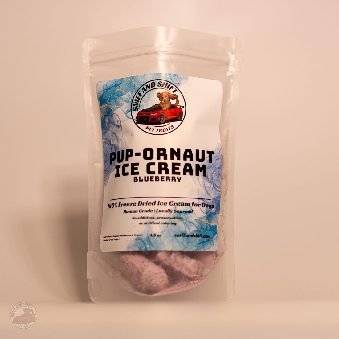 Blueberry boost for your adventure buddy, Sniff and Shift on Instagram
