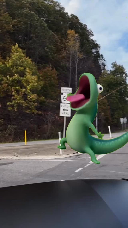 Tom the lizard if he was a V8… loud for no reason, always ready to, Sniff and Shift on Instagram