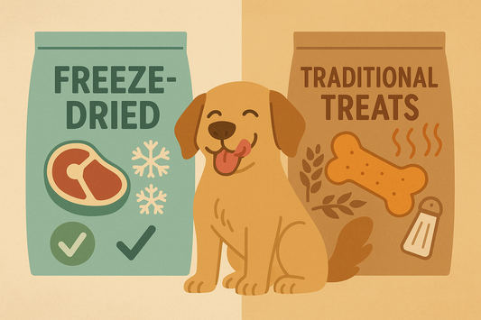 Dog Treat Smackdown: Freeze-Dried vs. Traditional – What’s Best for Your Pup?