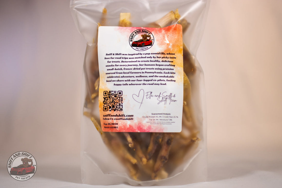 Freeze-dried green-lipped mussel treats for dog joint support