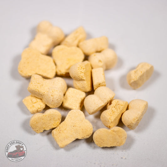 Sniff and Shift limited-production exotic pet treats