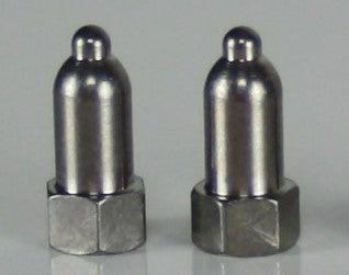 Titanium contact points for Educator e-collars