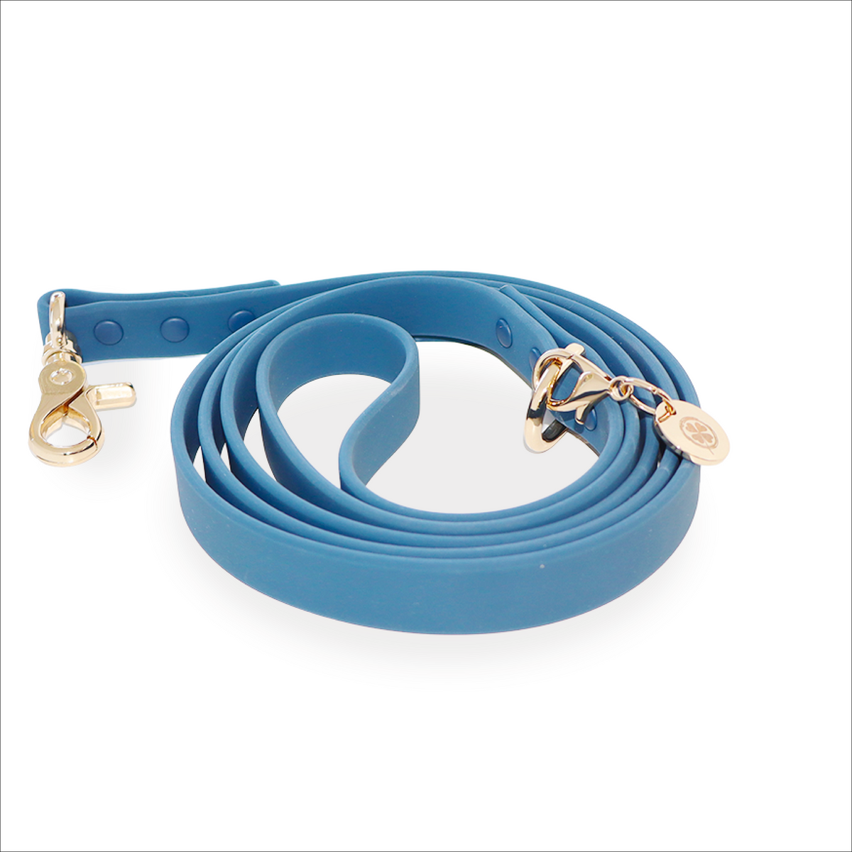 Waterproof Dog Leash, Navy, Lucky Dog Pet Company, sold through Sniff and Shift