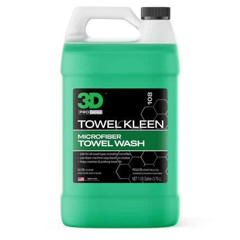 3D Towel Kleen Microfiber Detergent, Gallon