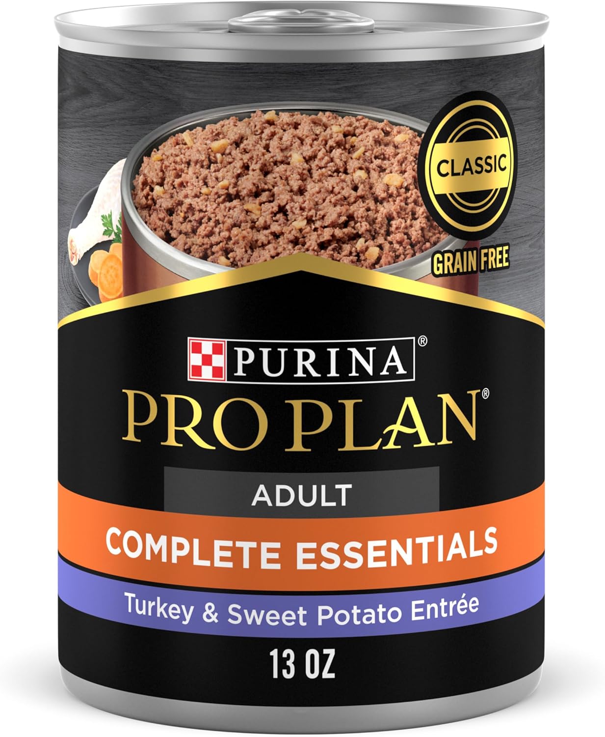 Pro Plan Complete Essentials Grain Free Turkey & Sweet Potato can, 13oz