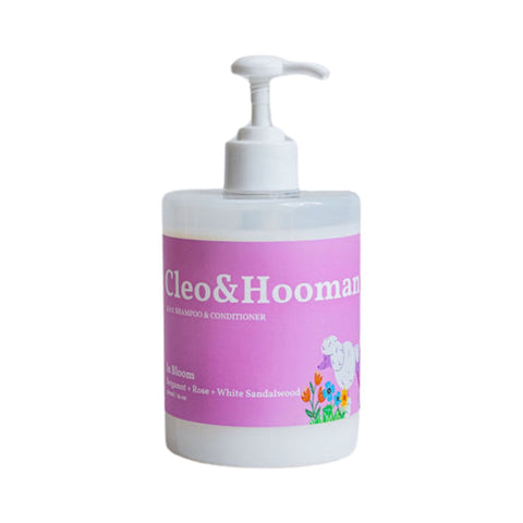 Cleo&Hooman In Bloom Dog Shampoo and Conditioner Duo