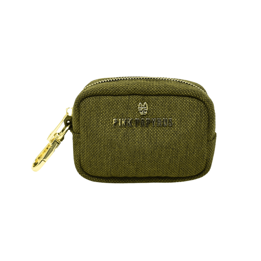 Bellamy Waste Bag Holder & Treat Pouch, compact design, Pink Papyrus Co., sold through Sniff and Shift