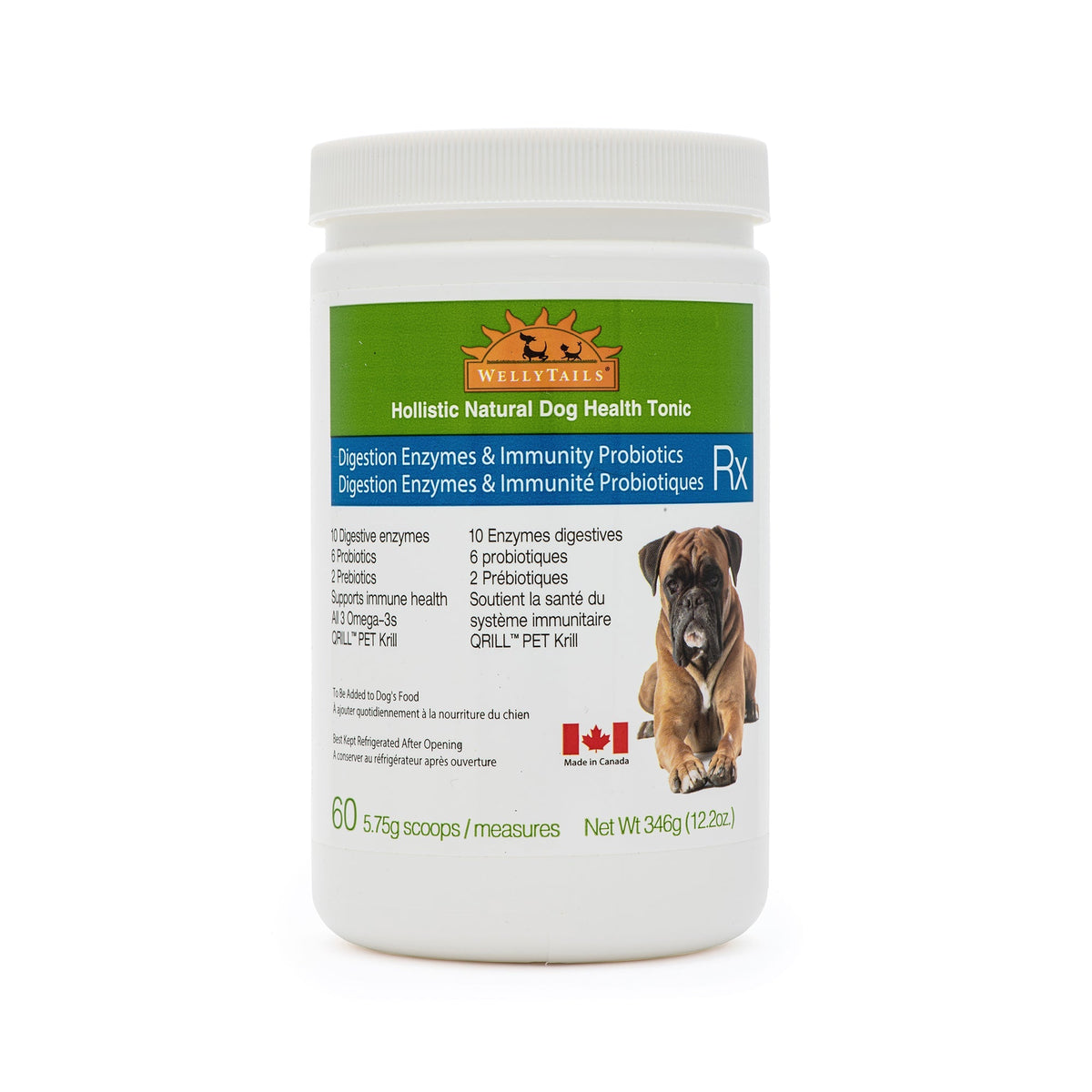 WellyTails Digestive Enzymes & Probiotics Dog