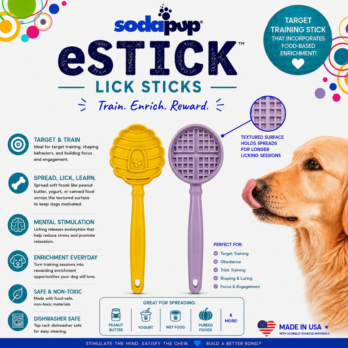 eStick Hand-Held Lick Stick