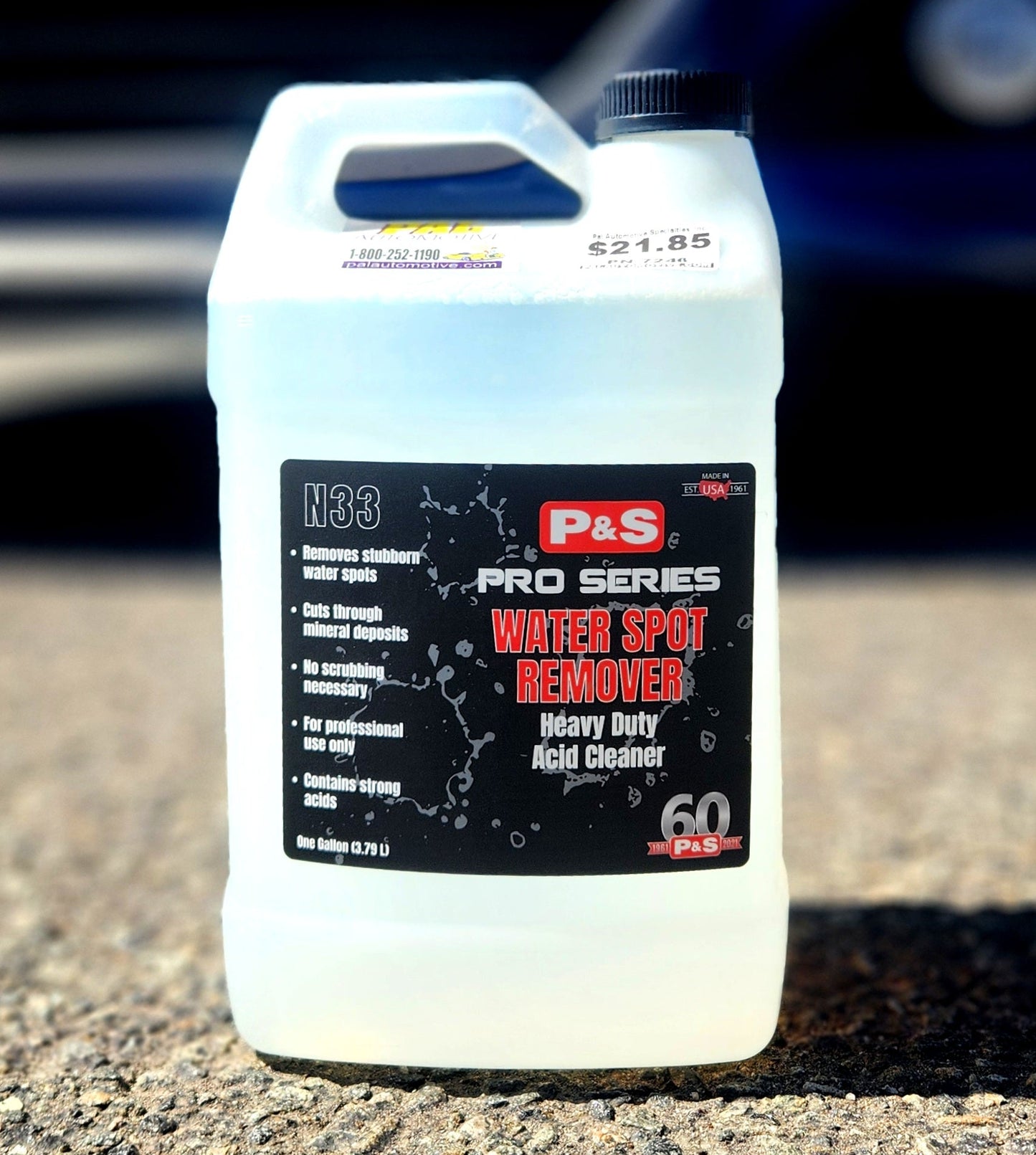 P&S Water Spot Remover, Gallon