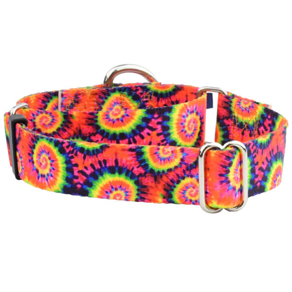 Classic Tie-Dye EarthStyle Martingale Dog Collar