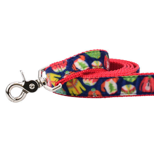 Cozy Sweaters Velvet Dog Leash by 2 Hounds Design, sold through Sniff and Shift