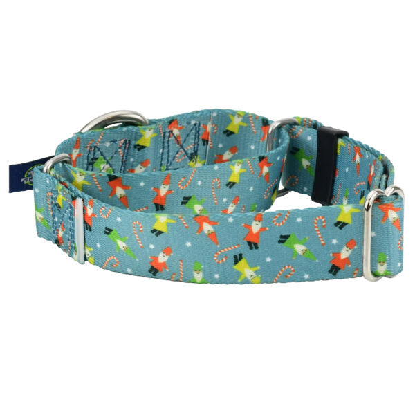 Jolly Gnomes EarthStyle Martingale Dog Collar