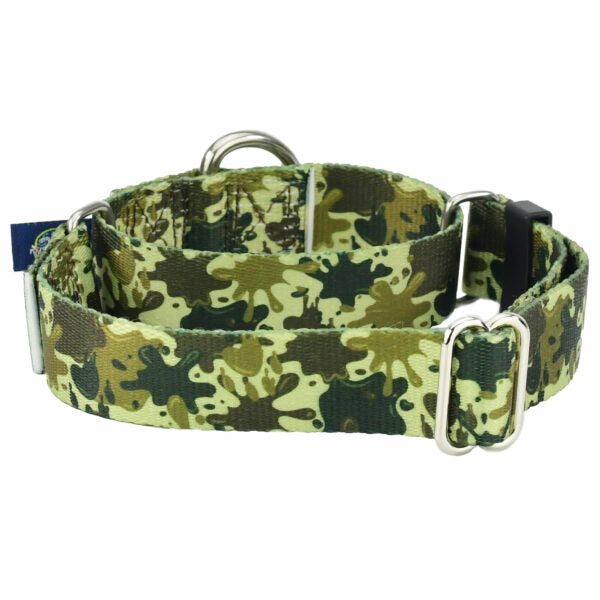 Archie Loves Mud EarthStyle Martingale Dog Collar