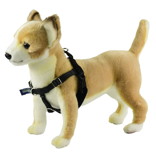 XXSmall Freedom No-Pull Harness BLACK 13-16″ Chest by 2 Hounds Design, sold through Sniff and Shift