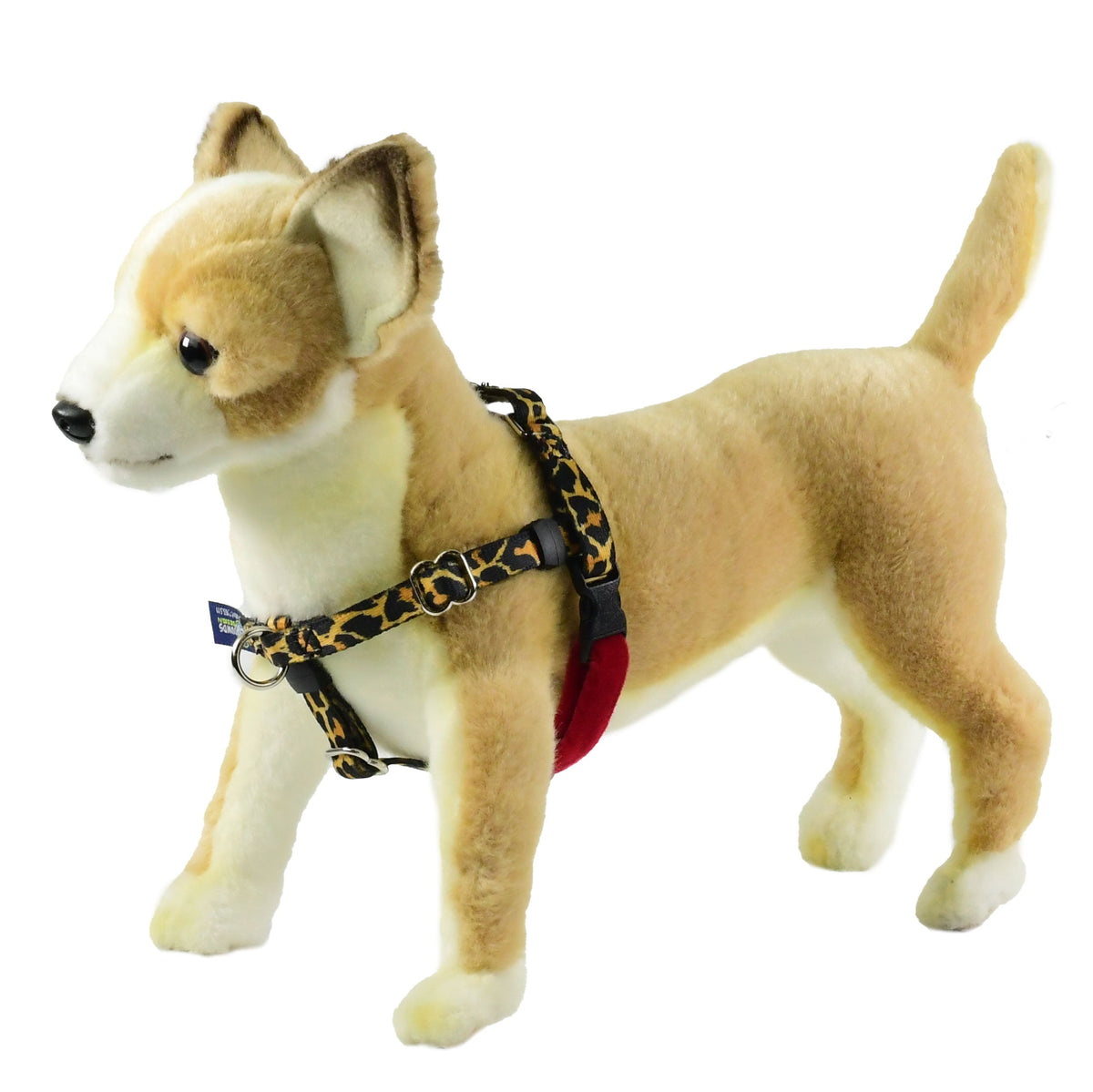 XXSmall Leopard Print Freedom No-Pull Harness 13″-16″ Chest by 2 Hounds Design, sold through Sniff and Shift