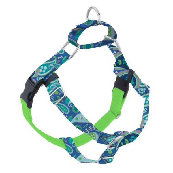 Paw Paisley EarthStyle Freedom No-Pull Dog Harness by 2 Hounds Design, sold through Sniff and Shift