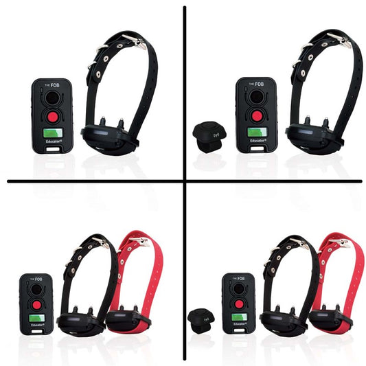 Educator FE-562B two-dog remote training system with finger button