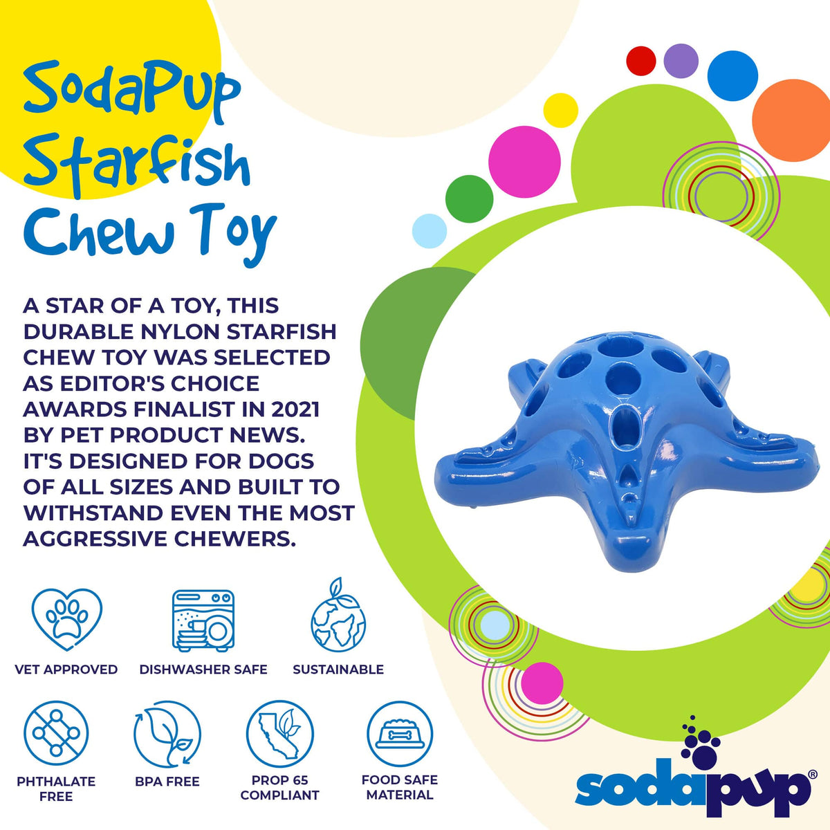 Starfish Nylon Chew Toy