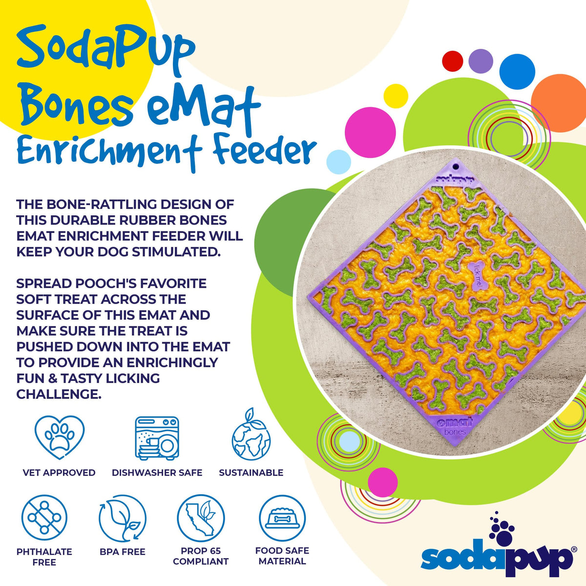 Bones eMat Lick Mat
