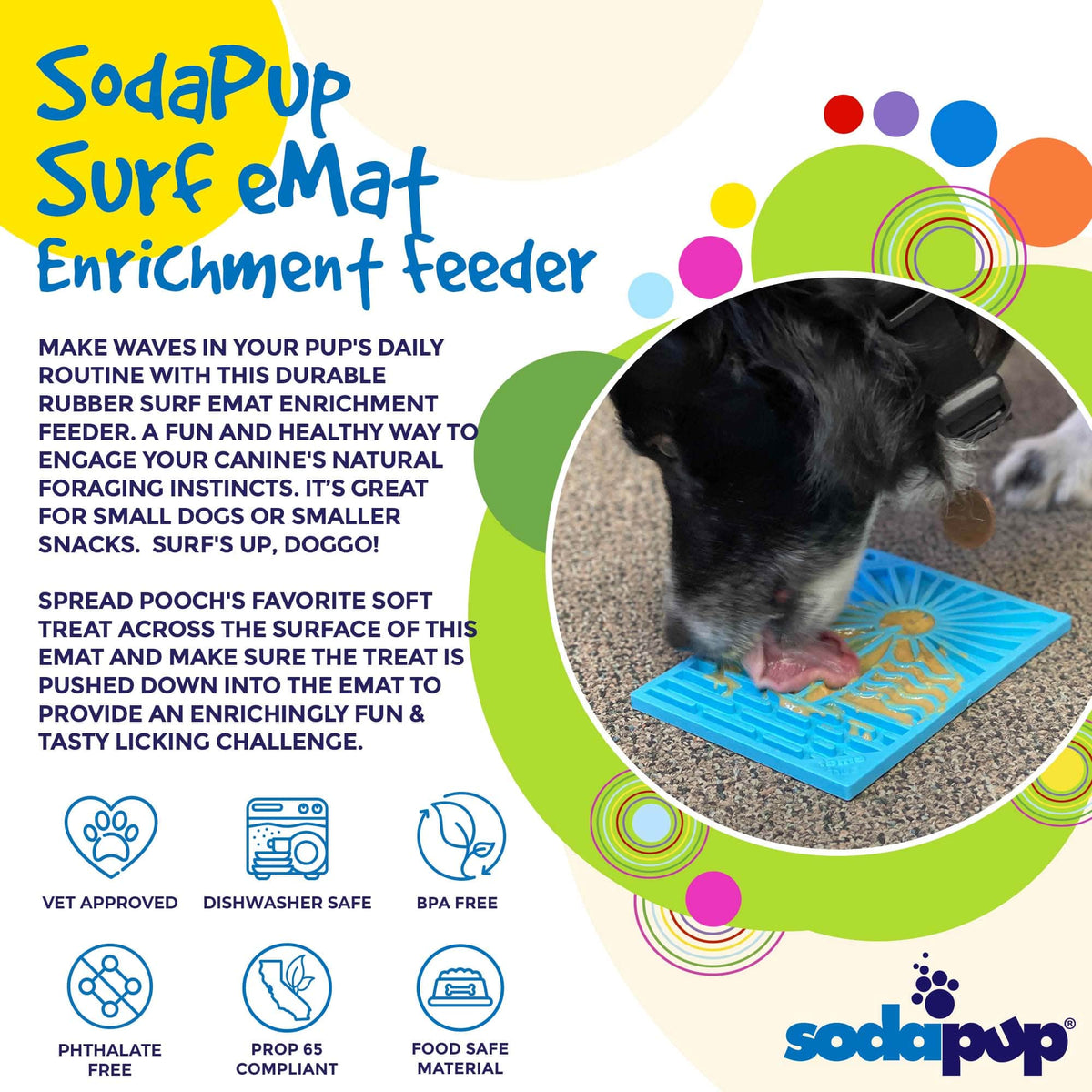 Surf's Up eMat Small Lick Mat