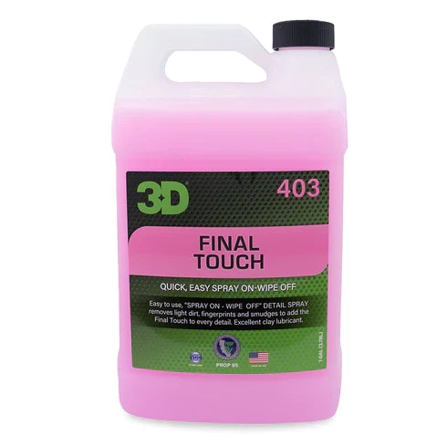 3D Final Touch, Gallon
