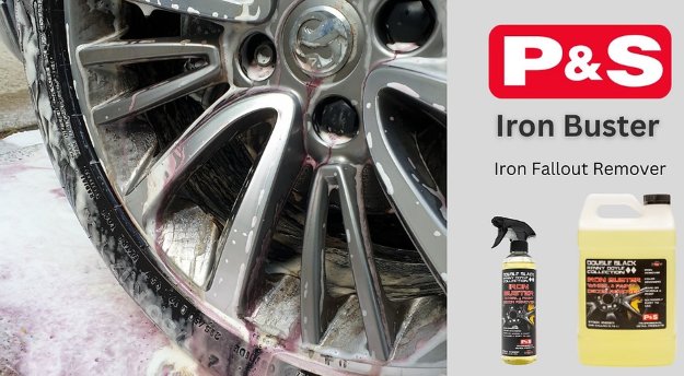 P&S Iron Buster Wheel & Paint Decon Remover, Pint
