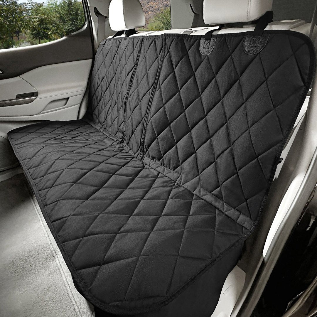 4Knines rear seat cover for fold down seats, no hammock, xl for dogs, sold through Sniff and Shift