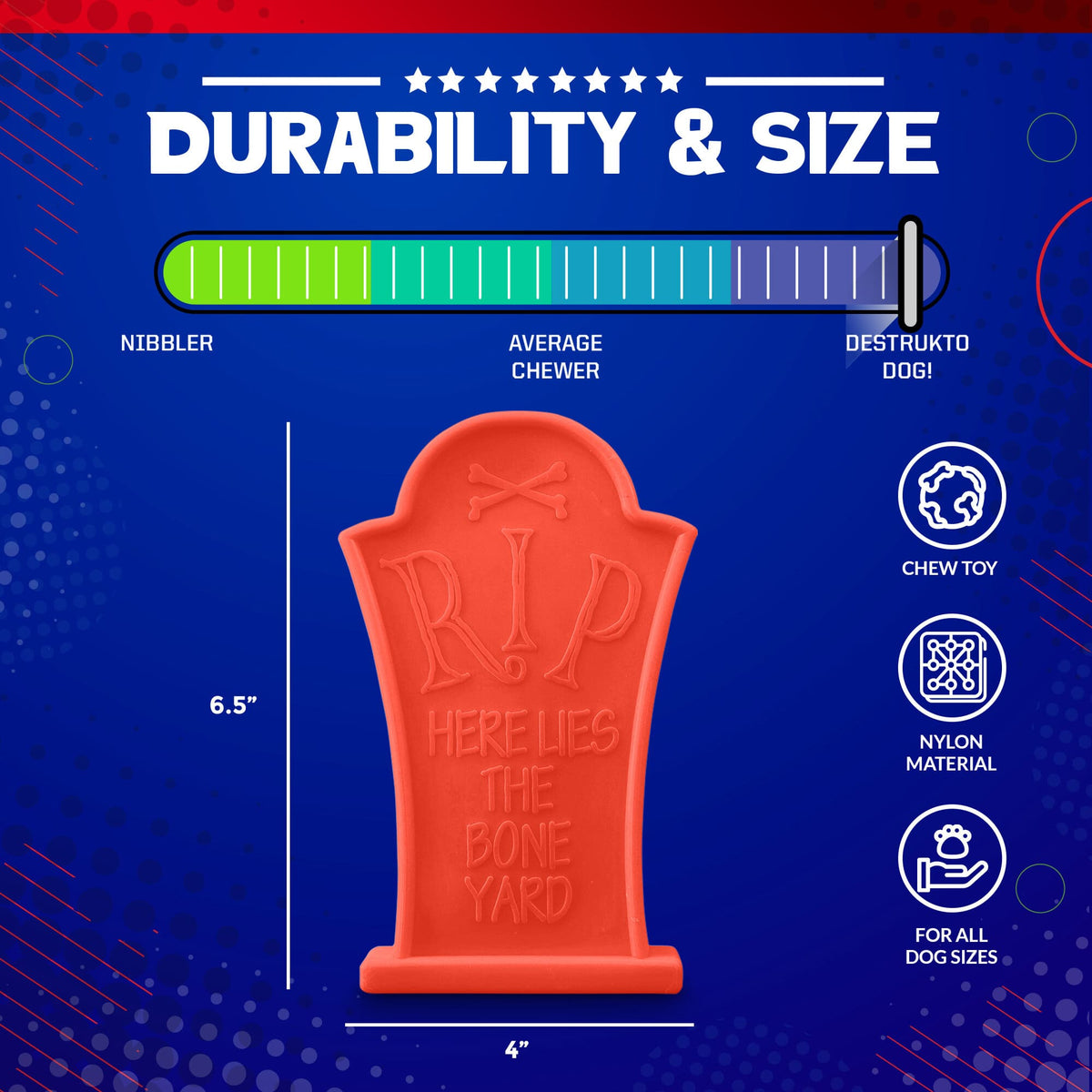 Headstone Nylon Chew Toy