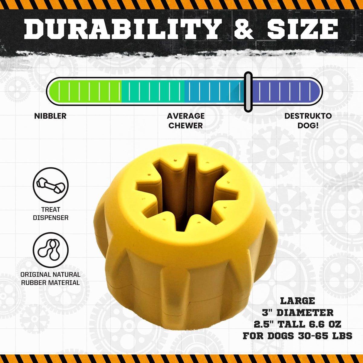 Gear eDispenser Yak Chew Holder